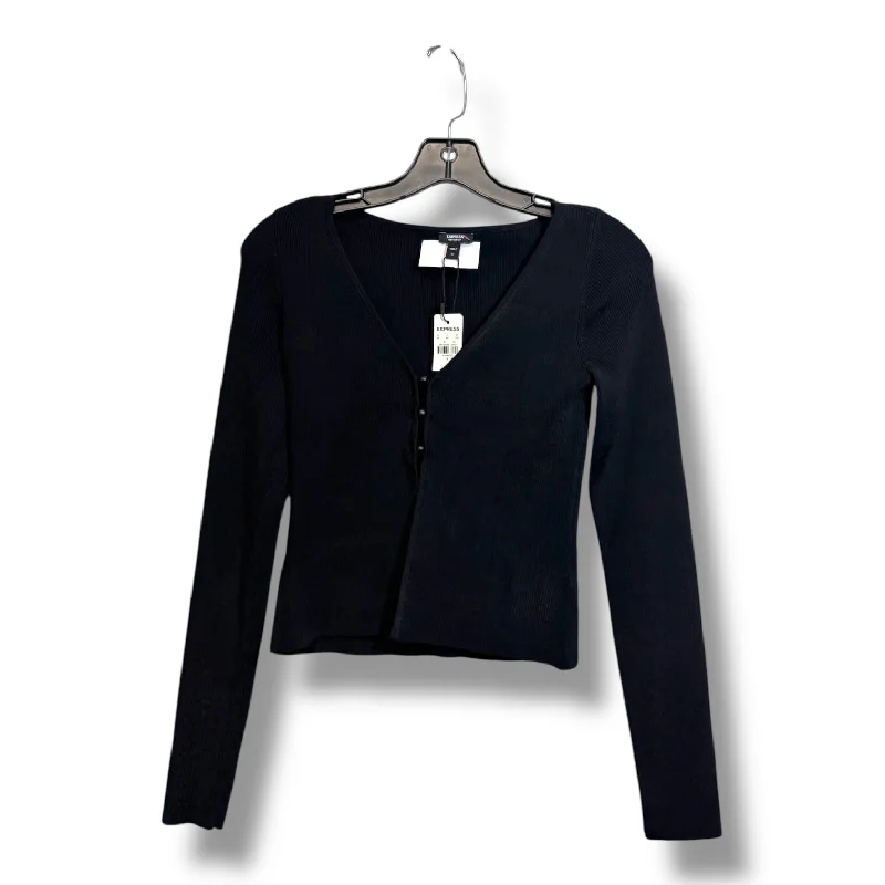 Weekend Savings Spectacular Top Long Sleeve By Express O In Black, Size: M