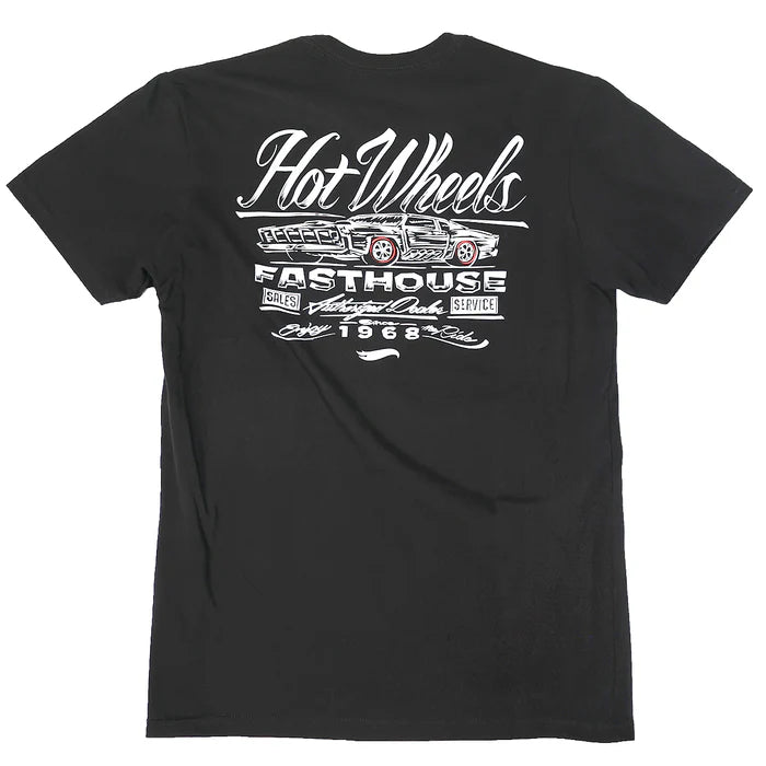 Hot Wheels Redline Midweight SS Tee - Black