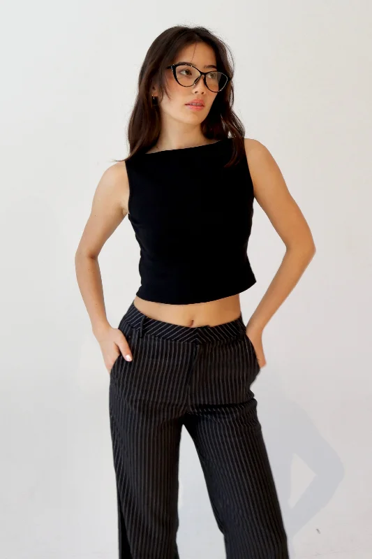 Weekend Extravaganza: Shop Now SCG MADE | Rene backless boatneck tank