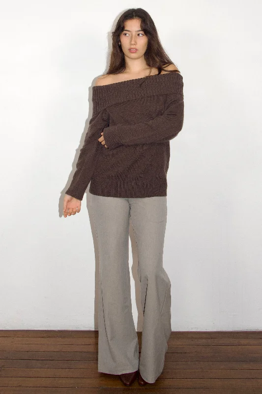 Weekend Specials to Love Suzanne Off Shoulder Knitted Top