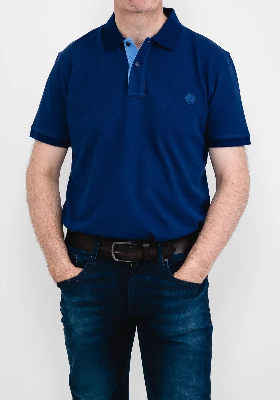 6th Sense Danny Polo Shirt, Blue Depths