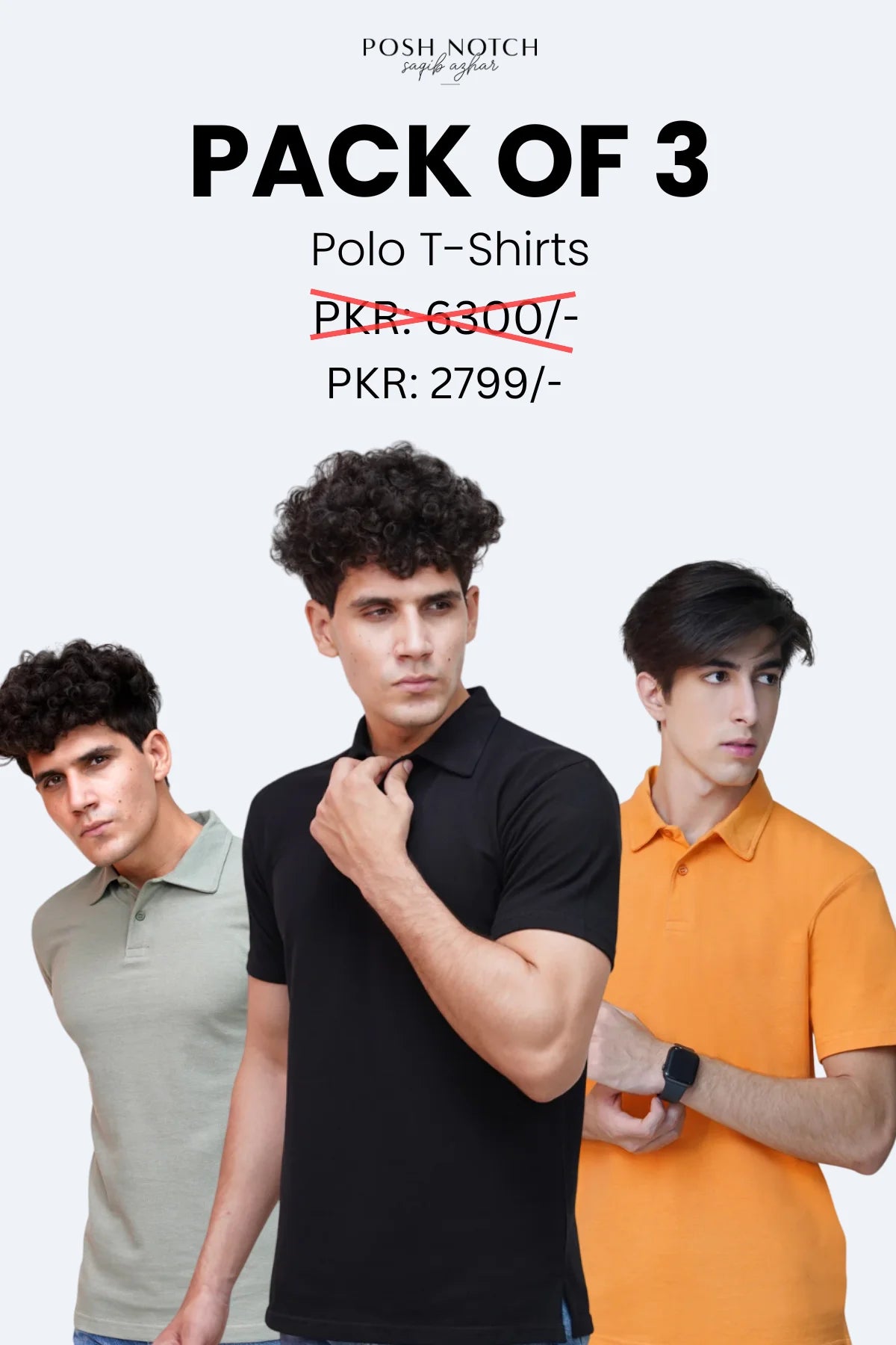 Pack of 3 Polo