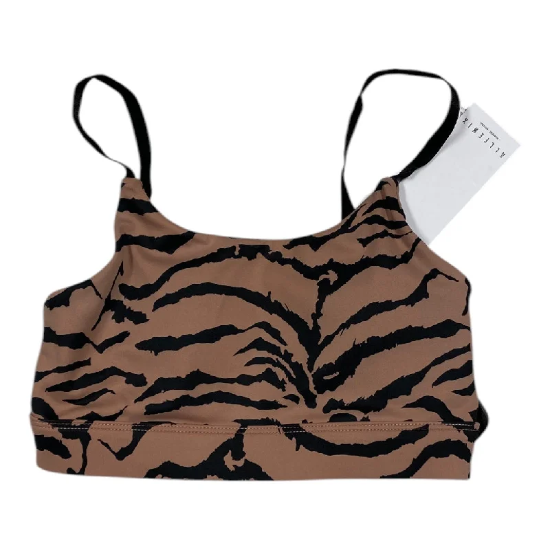 Low Price Athletic Bra By Allfenix In Animal Print, Size: Xs