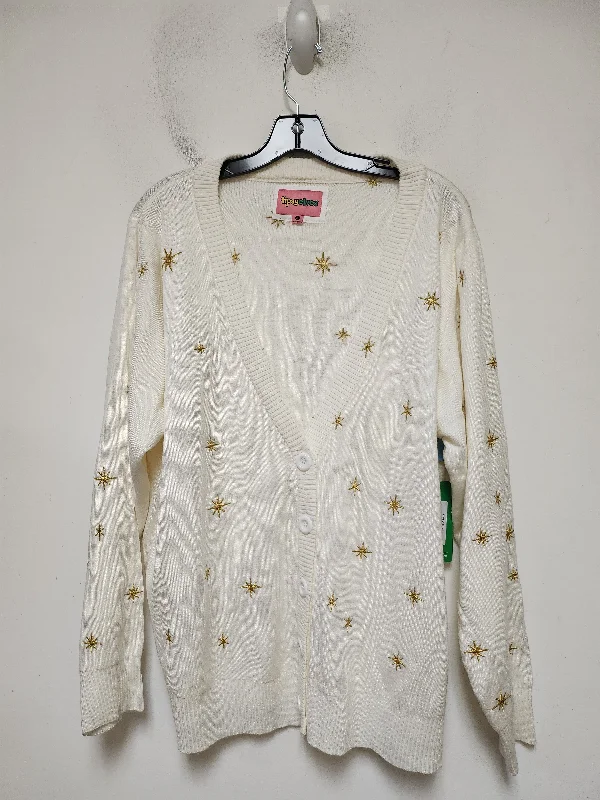 Weekend Specials to Snag Cardigan By Clothes Mentor In Cream, Size: Xl