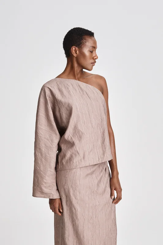 Weekend Shopping Made Better MASSA TOP - NOUGAT