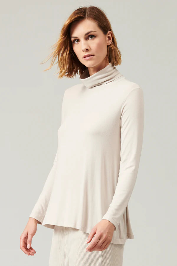 Unmissable Sale Flared Turtleneck - Sand