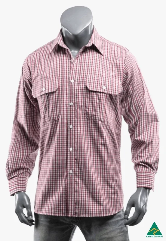 Country Tradition Mens Long Sleeve Shirt