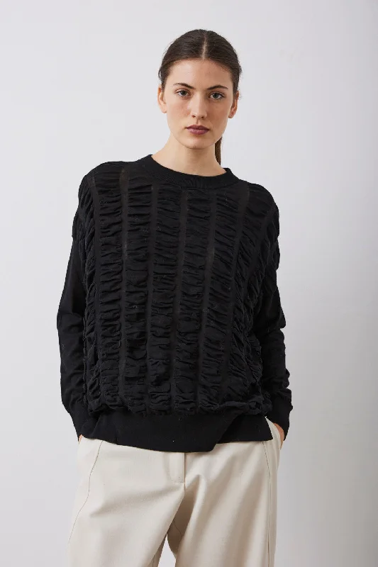 Weekend Discounts to Grab Perkins Neck Sweater - Black