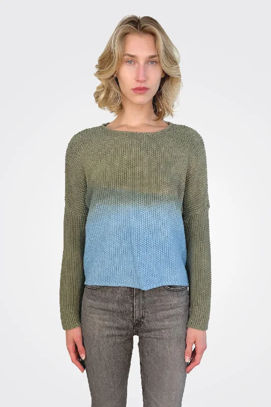 Half Price Knitted Pullover - Smokey Khaki
