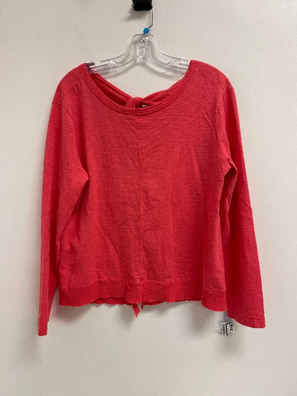 Weekend Deals That Thrill Top Long Sleeve By Dylan In Pink, Size: M
