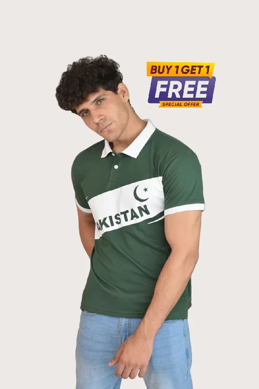 Pakistan Polo Tee | Buy 1 Get 1 FREE