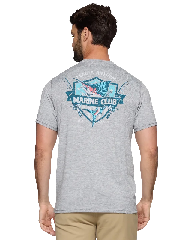 MARLIN MARINE CLUB PERFORMANCE TEE