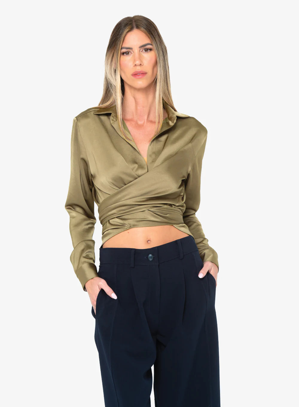 Weekend Bargains Just for You Robyn Top - Pine