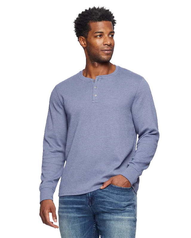 CHATSWORTH SOFT WAFFLE HENLEY