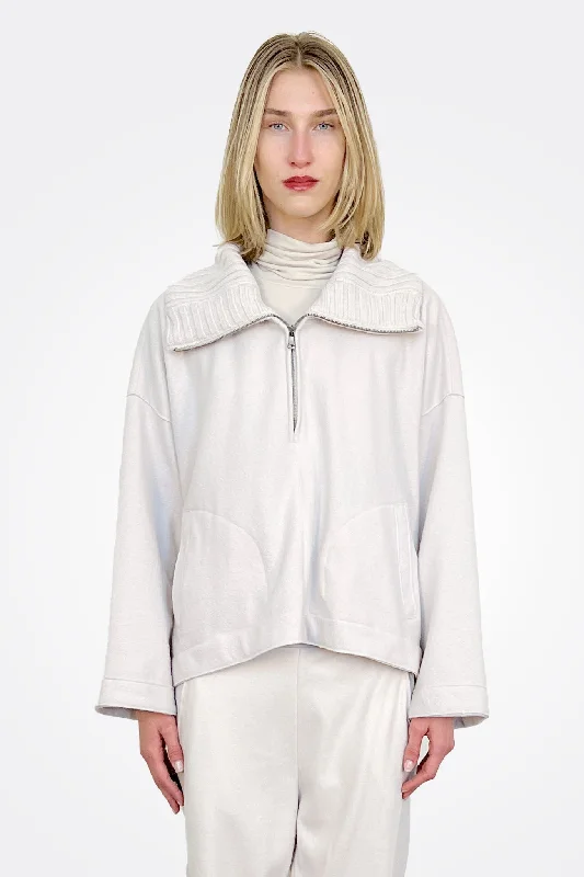 Special Offer Quarter Zip Jumper - Ice