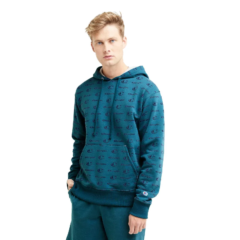 Sudadera Para Hombre Powerblend Aop Hoodie Champion