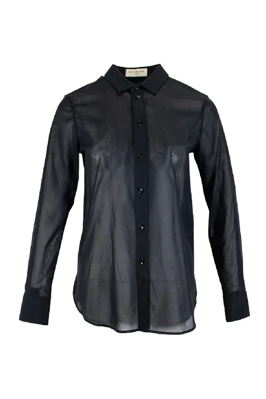 Stock Up [WW18786] Saint Laurent | Long sleeve top