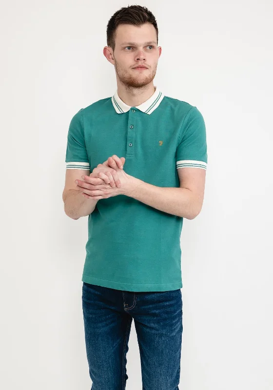 Farah Stanton Polo Shirt, Mallard Green