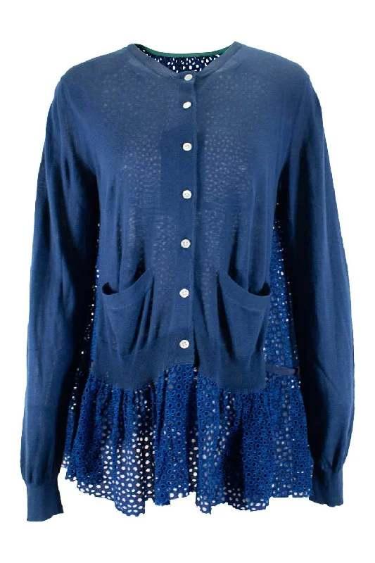 Weekend Discounts to Savor [WW18413] Sacai | Long sleeve top