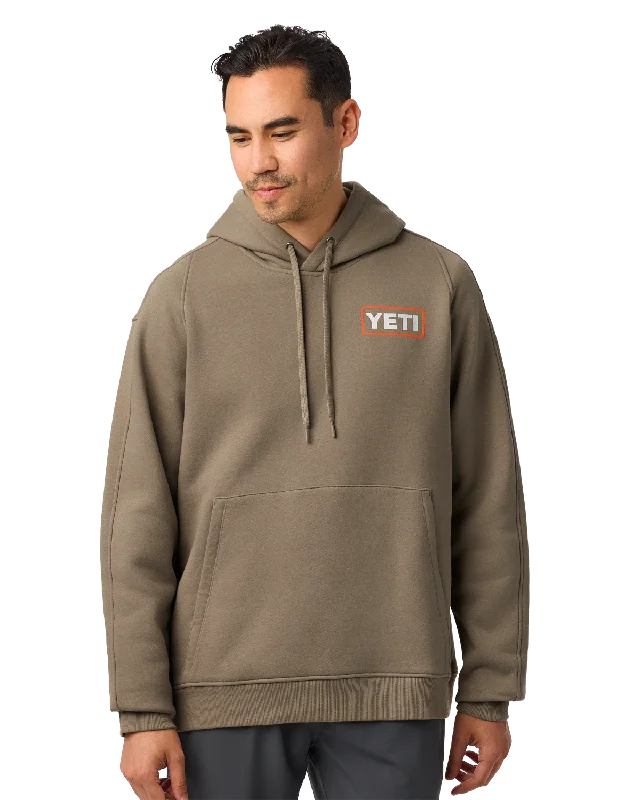 Mens Hoodie in Cape Taupe