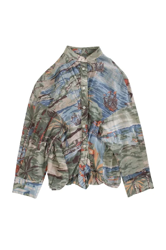 Weekend Savings Sensation [WW15373] Hussein Chalayan | Long sleeve top