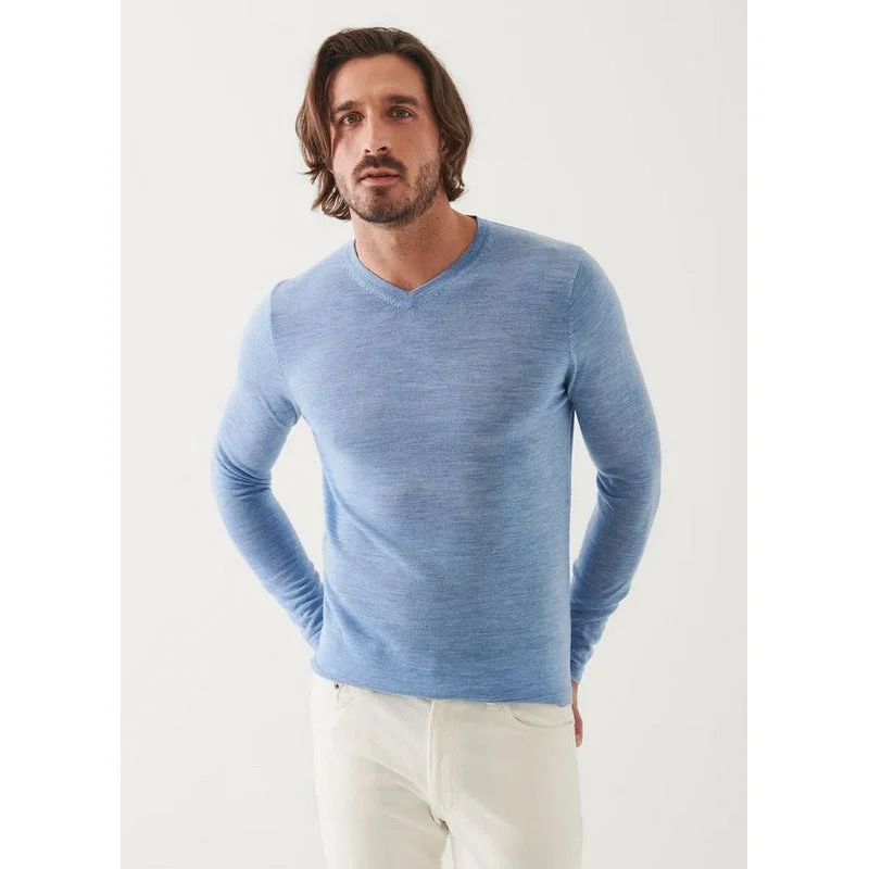 Patrick Assaraf | Extra-Fine Merino V-Neck (3 Colors)