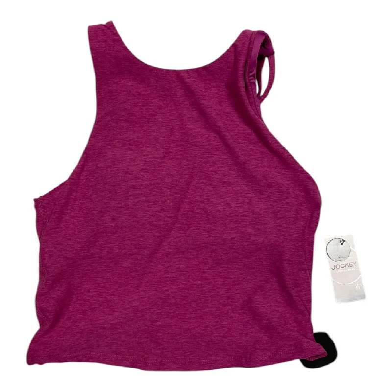 Weekend Deals That Impress Athletic Bra By Jockey In Pink, Size: S