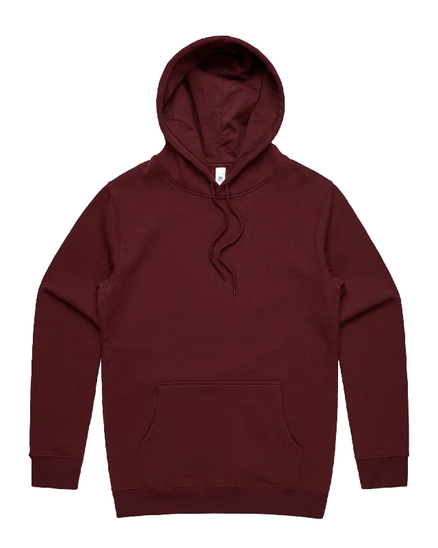 Stencil Hoodie in Burgundy