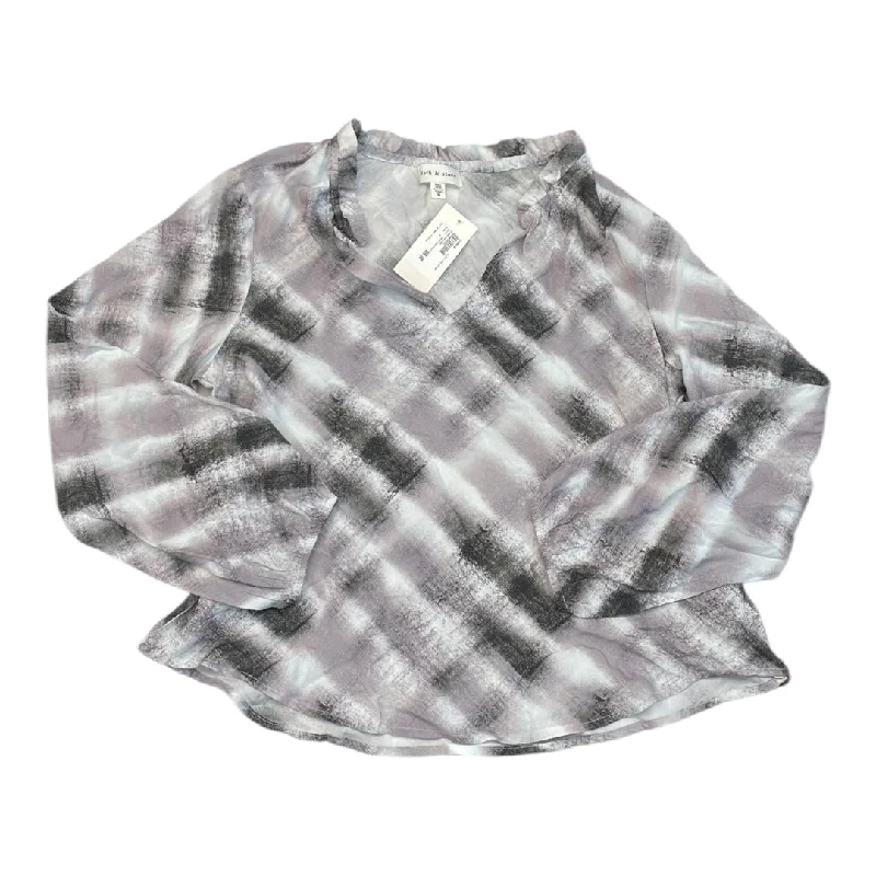 Unmissable Sale Top Long Sleeve By Cloth & Stone In Grey, Size: M