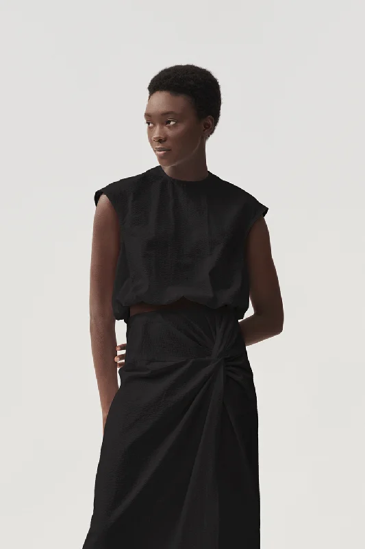 Weekend Offers That Impress MELIZA TOP - BLACK