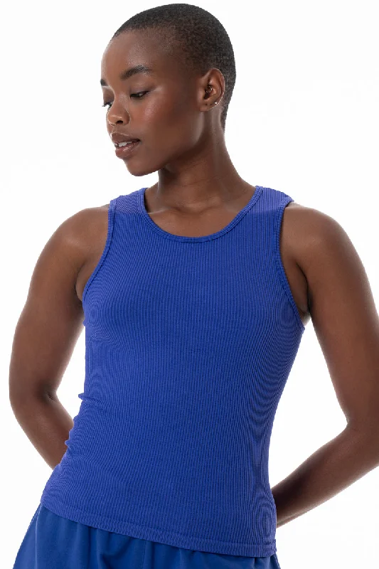 Weekend Savings Sensation Seamless Top _ 145641 _ Blue