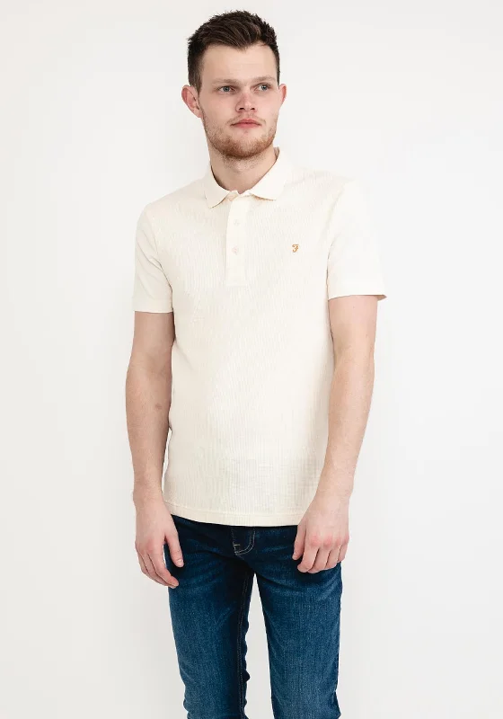 Farah Forster Polo Shirt, Ecru