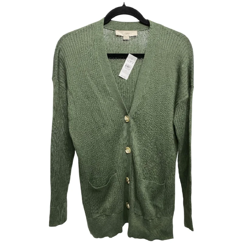 Weekend-Only Price Drops Cardigan By Loft In Green, Size: Xs