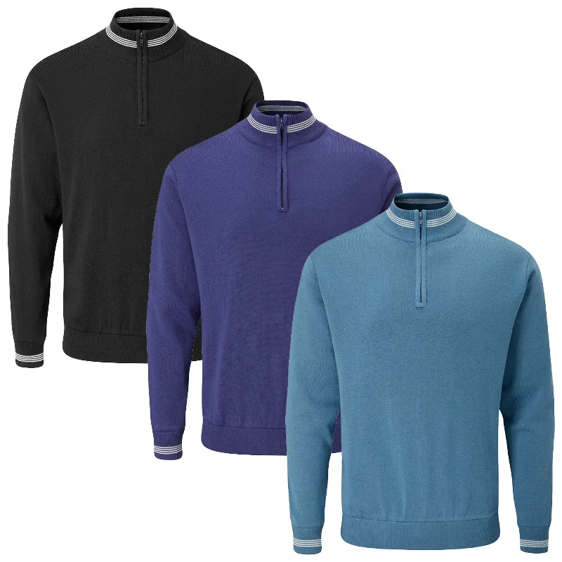 Stuburt Mens Arctic Lined Half Zip Sweater