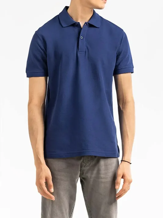 Navy Basic Polo