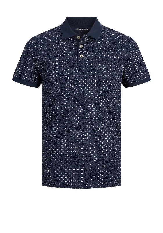 Jack & Jones Terakota Polo Shirt, Navy Blazer