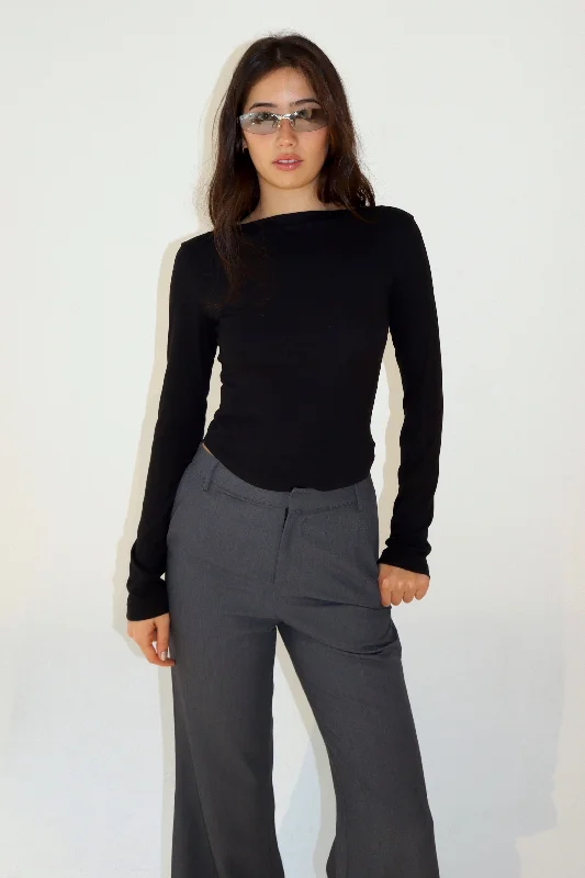 Weekend Bargains to Relish SCG MADE | Valeria Backless Boatneck Top