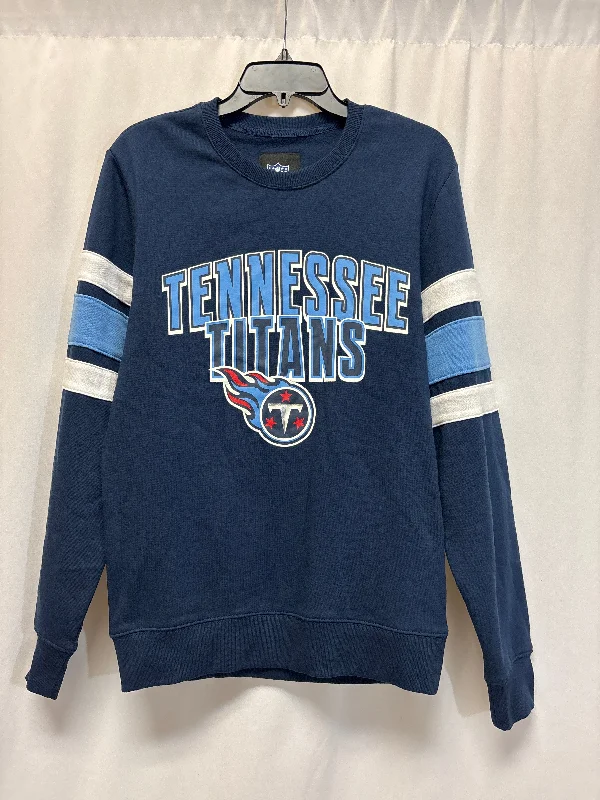 Quick Sale Sweatshirt Crewneck By Nfl In Blue, Size: S
