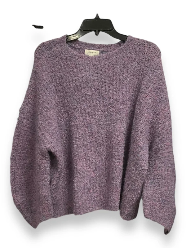 Weekend Specials to Delight Sweater By Cmc In Purple, Size: 1x