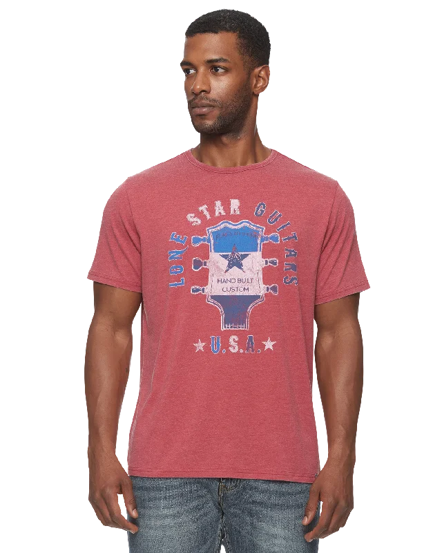 LONE STAR GUITARS BURNOUT TEE