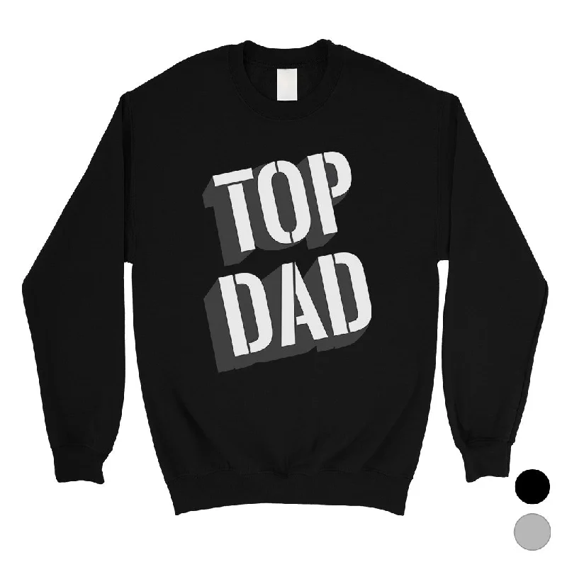 Top Dad Mens/Unisex Fleece Sweatshirt