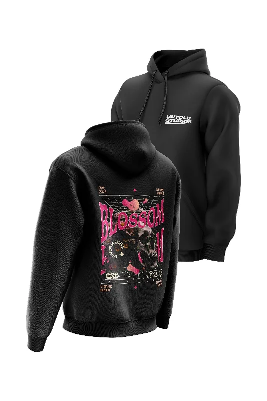 Untold Studios Darkness Blossom Hoodie - Black