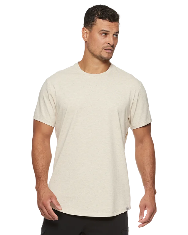 DUKE CURVED HEM TEE