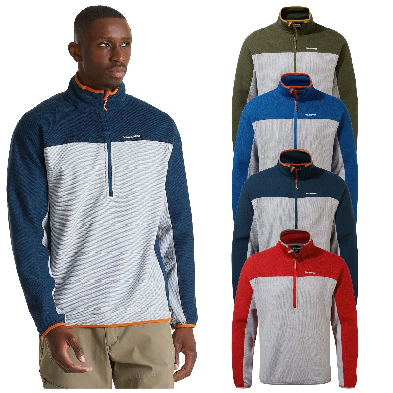 Craghoppers Mens Gregor Half Zip Fleece