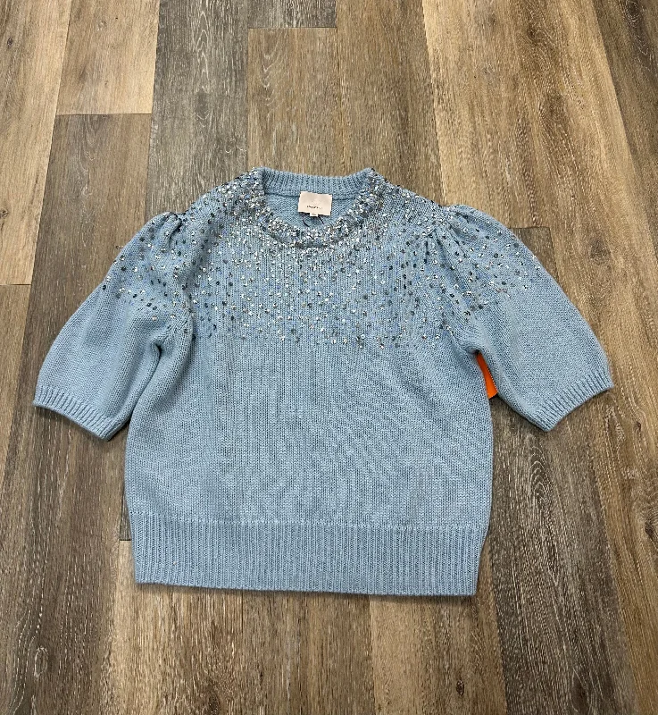 Weekend Specials to Enjoy Sweater By Cinq a Sept In Blue, Size: Xl