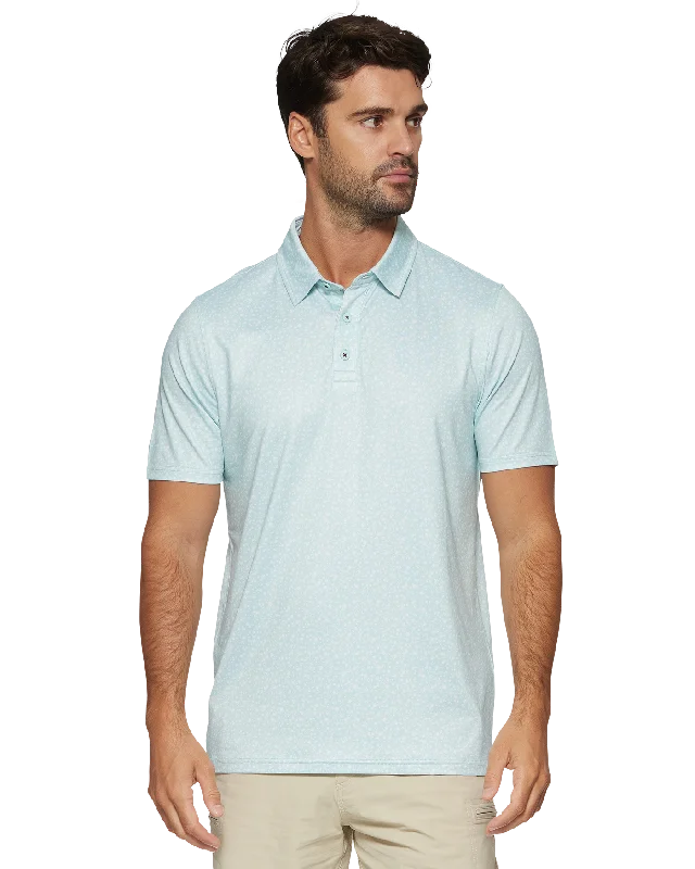 MVP HAMPTON FLORAL PRINT PERFORMANCE POLO