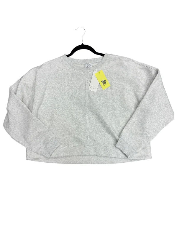 Take Action Sweatshirt Crewneck By All In Motion In Grey, Size: S