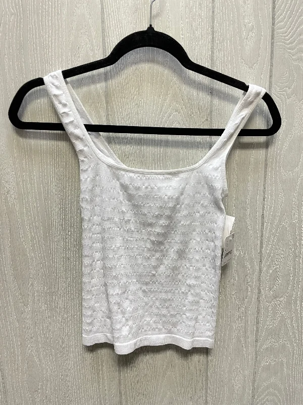 Weekend Steals Await Tank Top By Free People In White, Size: Xs