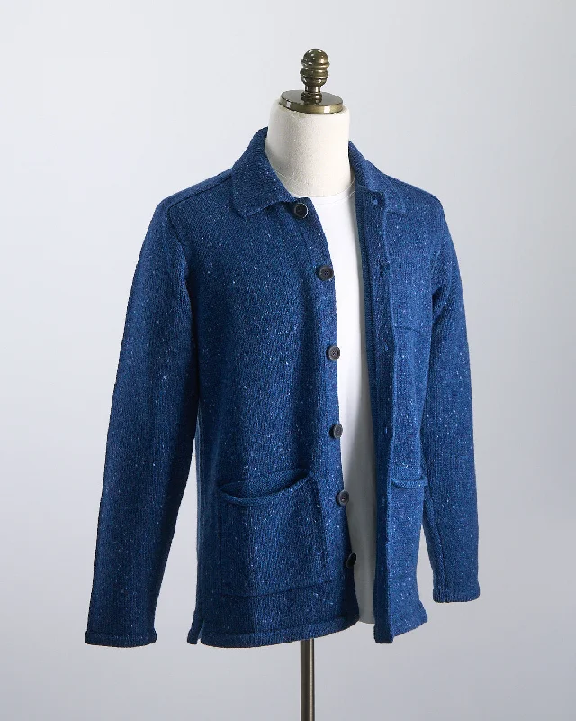 Donegal Wool Cashmere Carpenter's Jacket