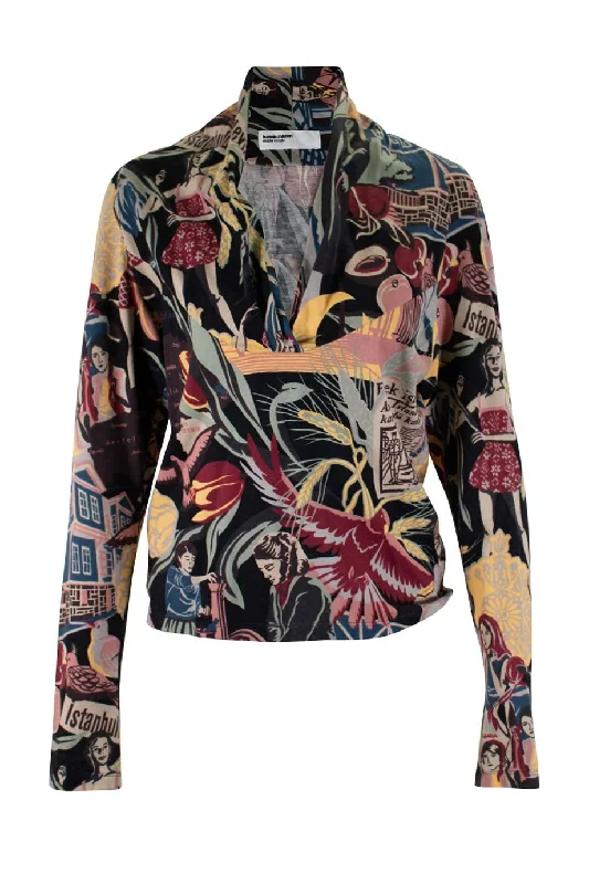 Weekend Savings Spectacle [WW15372] Hussein Chalayan | Long sleeve top